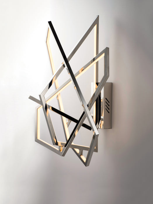 Trapezoid LED Wall Sconce-Sconces-ET2-Lighting Design Store