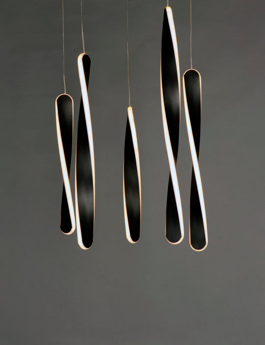 Pirouette LED Pendant-Mid. Chandeliers-ET2-Lighting Design Store