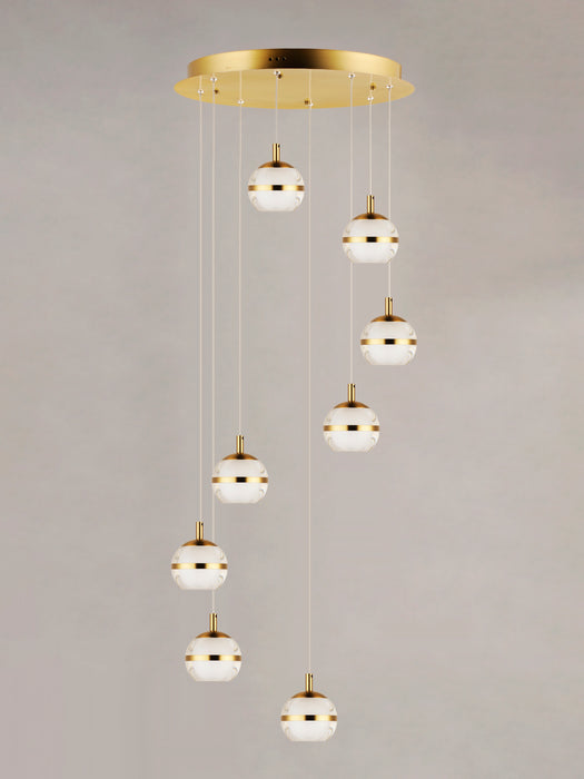 Swank LED Pendant-Mini Pendants-ET2-Lighting Design Store