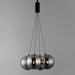 Burst LED Pendant-Mini Chandeliers-ET2-Lighting Design Store