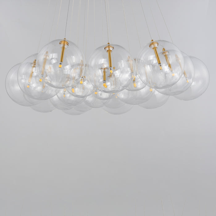 Burst LED Pendant-Mid. Chandeliers-ET2-Lighting Design Store