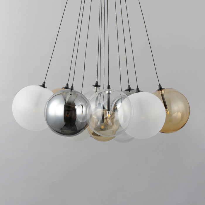 Burst LED Pendant-Mid. Chandeliers-ET2-Lighting Design Store