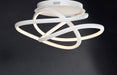 Twisted LED Flush Mount-Flush Mounts-ET2-Lighting Design Store