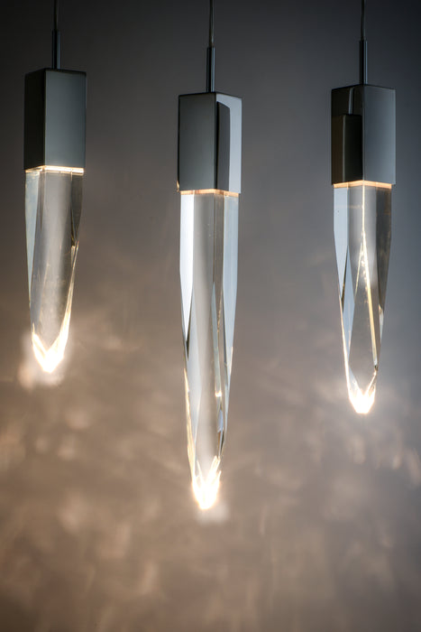 Quartz LED Pendant-Large Chandeliers-ET2-Lighting Design Store