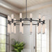 Edwin LED Chandelier-Alora-Lighting Design Store