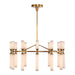 Edwin LED Chandelier-Alora-Lighting Design Store