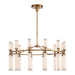 Edwin LED Chandelier-Alora-Lighting Design Store
