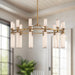 Edwin LED Chandelier-Alora-Lighting Design Store