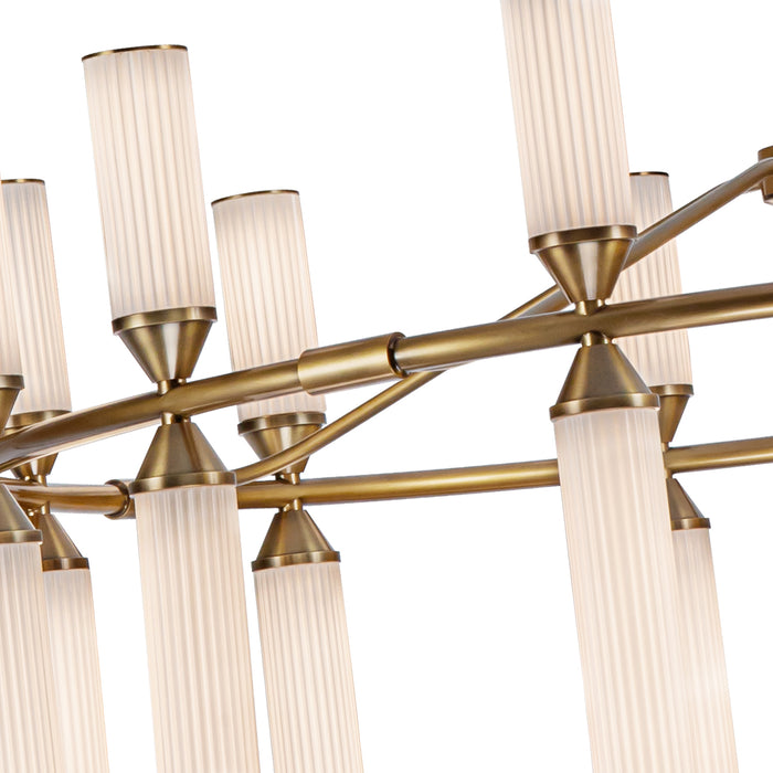 Edwin LED Chandelier-Alora-Lighting Design Store