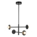 Elixir LED Chandelier Black-Mid. Chandeliers-Kuzco Lighting-Lighting Design Store
