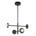Elixir LED Chandelier Black-Mid. Chandeliers-Kuzco Lighting-Lighting Design Store