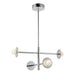 Elixir LED Chandelier Chrome-Mid. Chandeliers-Kuzco Lighting-Lighting Design Store