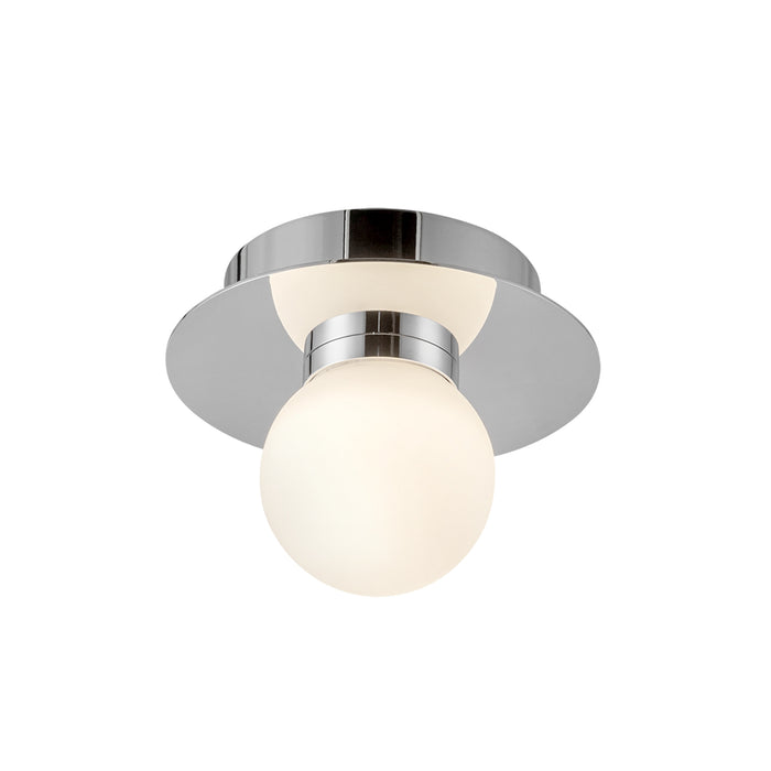 Elixir LED Flush Mount Chrome-Flush Mounts-Kuzco Lighting-Lighting Design Store