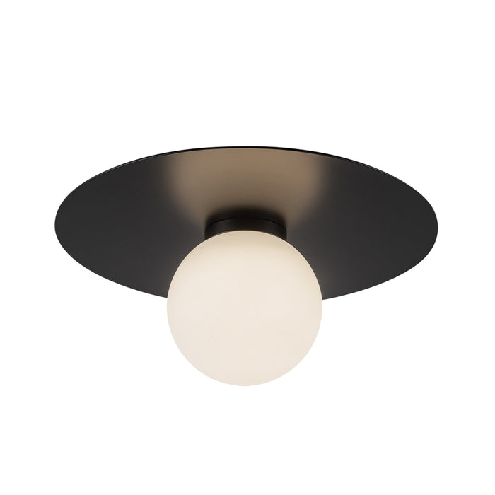 Elixir LED Flush Mount Black-Flush Mounts-Kuzco Lighting-Lighting Design Store