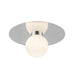 Elixir LED Flush Mount Chrome-Flush Mounts-Kuzco Lighting-Lighting Design Store
