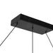 Elixir LED Linear Pendant Black-Linear/Island-Kuzco Lighting-Lighting Design Store