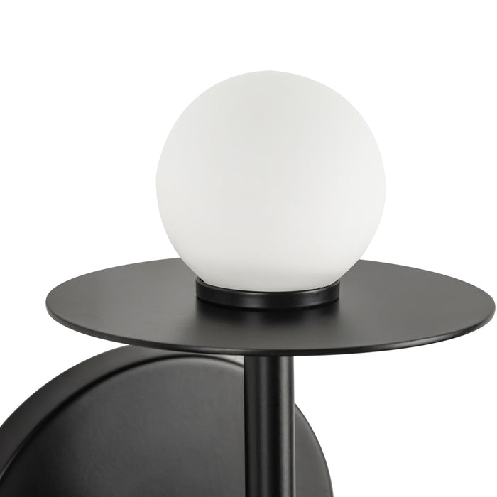 Elixir LED Wall Sconce Black-Sconces-Kuzco Lighting-Lighting Design Store