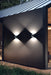 Ellis LED Exterior Wall Sconce Black-Exterior-Kuzco Lighting-Lighting Design Store
