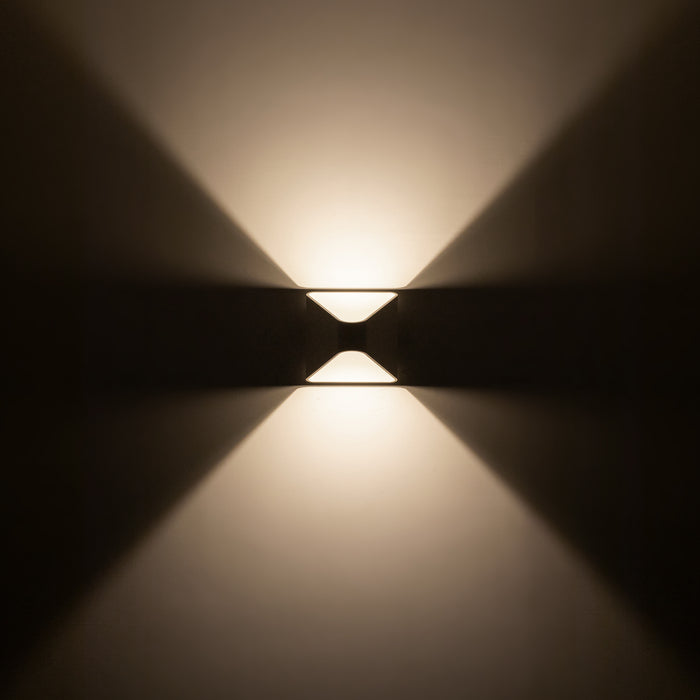 Ellis LED Exterior Wall Sconce White-Exterior-Kuzco Lighting-Lighting Design Store