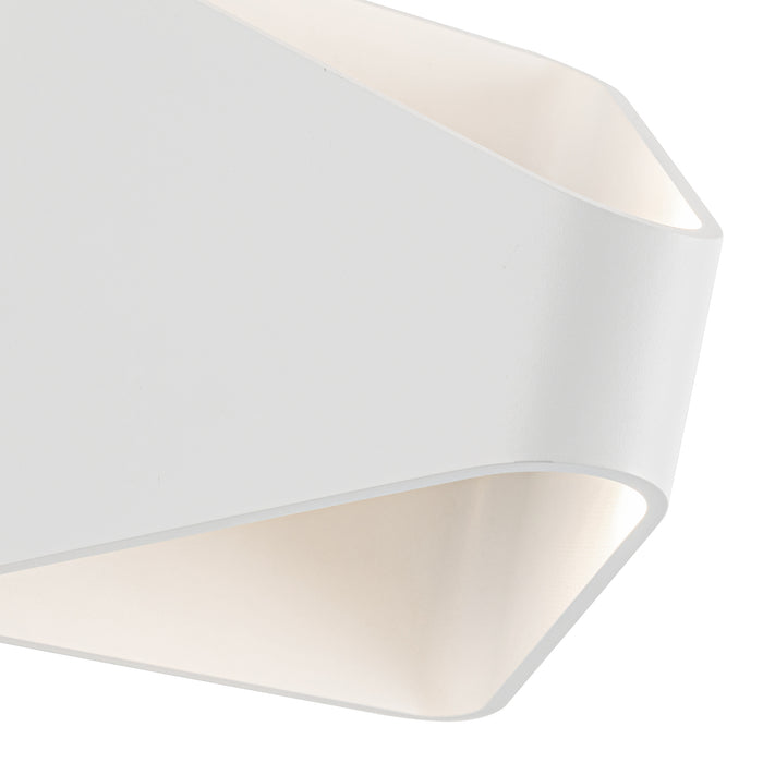 Ellis LED Exterior Wall Sconce White-Exterior-Kuzco Lighting-Lighting Design Store