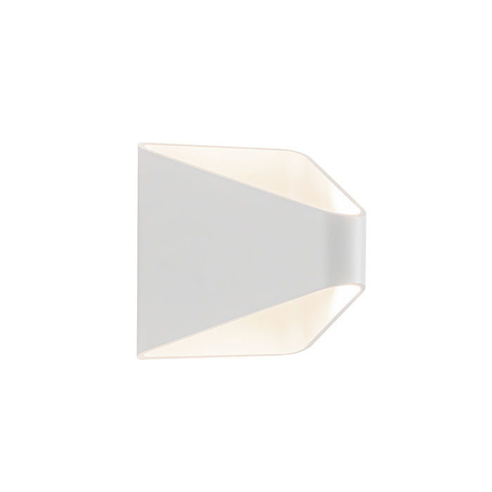 Ellis LED Exterior Wall Sconce White-Exterior-Kuzco Lighting-Lighting Design Store