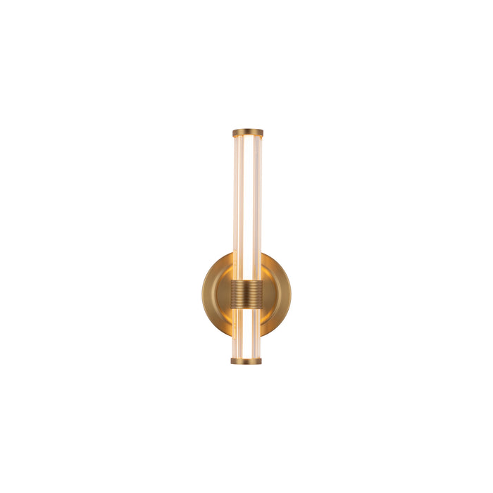 Elsie LED Wall/Vanity Brushed Gold-Sconces-Alora-Lighting Design Store