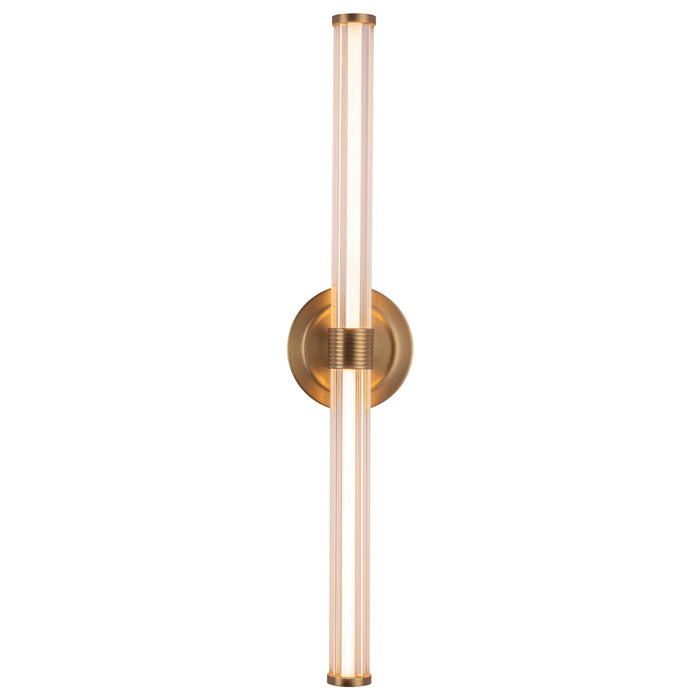 Elsie LED Wall/Vanity Brushed Gold-Bathroom Fixtures-Alora-Lighting Design Store
