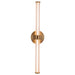 Elsie LED Wall/Vanity Brushed Gold-Bathroom Fixtures-Alora-Lighting Design Store