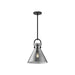 Emerson One Light Pendant Matte Black/Smoked-Mini Pendants-Alora-Lighting Design Store
