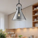 Emerson One Light Pendant Matte Black/Smoked-Mini Pendants-Alora-Lighting Design Store