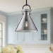 Emerson One Light Pendant Matte Black/Smoked-Pendants-Alora-Lighting Design Store