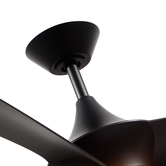 Emiko 56"Ceiling Fan Matte Black-Fans-Alora-Lighting Design Store