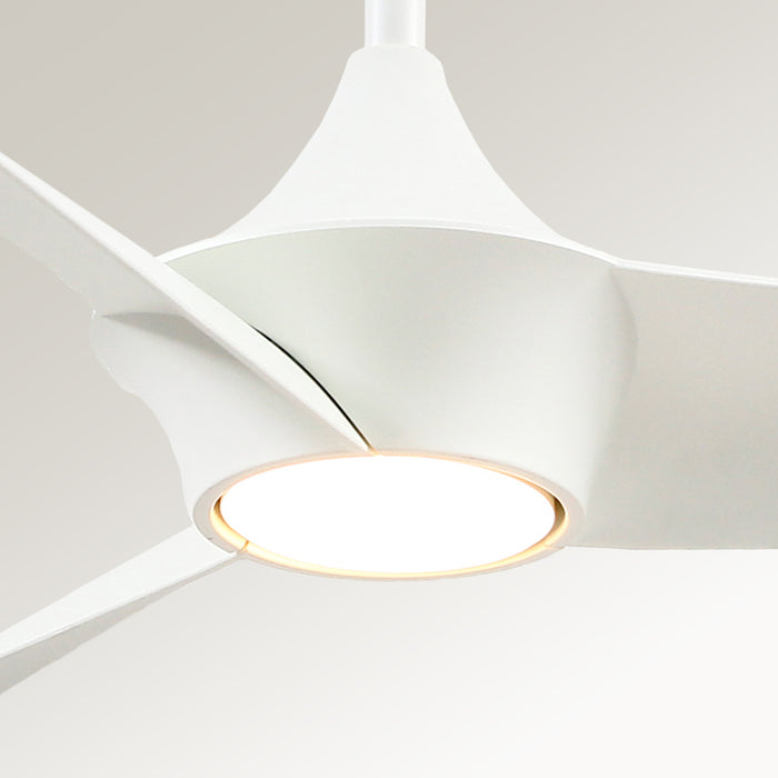 Emiko 56"Ceiling Fan White-Fans-Alora-Lighting Design Store