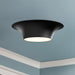 Emiko Two Light Flush Mount Matte Black-Flush Mounts-Alora-Lighting Design Store