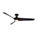 Emiko-H 56"Ceiling Fan Matte Black-Fans-Alora-Lighting Design Store