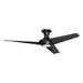 Emiko-H 56"Ceiling Fan Matte Black-Fans-Alora-Lighting Design Store