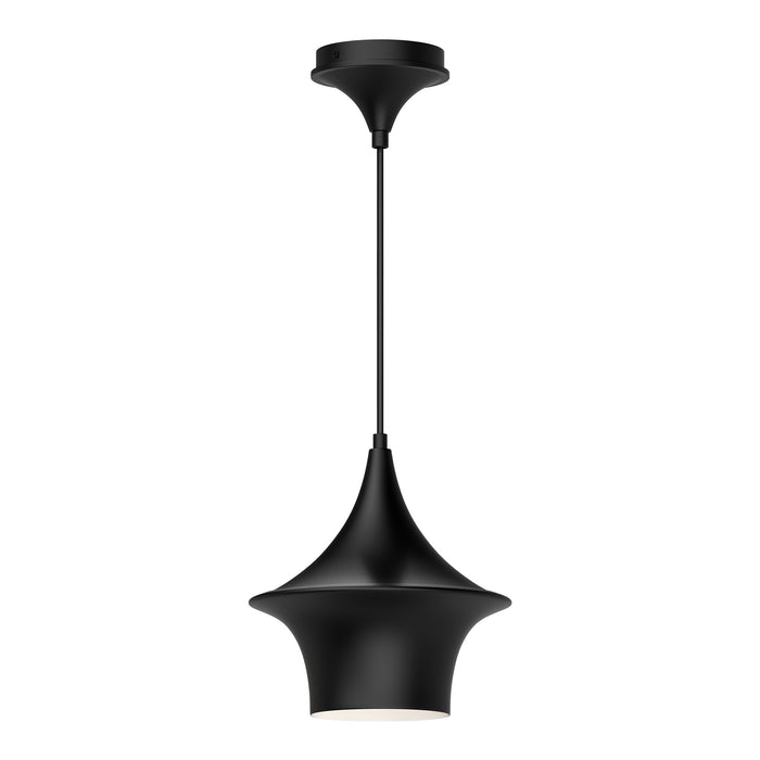 Emiko One Light Pendant Matte Black-Mini Pendants-Alora-Lighting Design Store