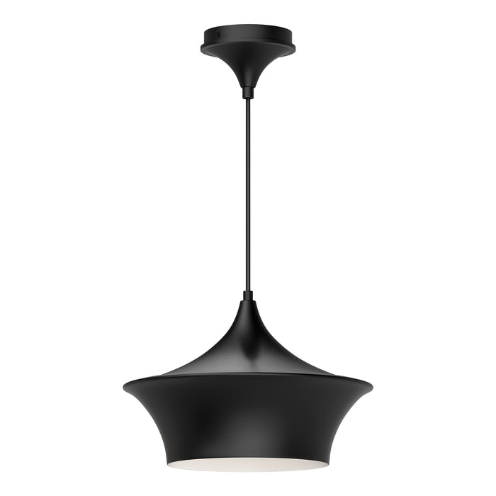 Emiko One Light Pendant Matte Black-Pendants-Alora-Lighting Design Store