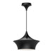 Emiko One Light Pendant Matte Black-Pendants-Alora-Lighting Design Store