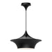 Emiko One Light Pendant Matte Black-Pendants-Alora-Lighting Design Store