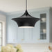 Emiko One Light Pendant Matte Black-Pendants-Alora-Lighting Design Store