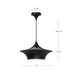Emiko One Light Pendant Matte Black-Pendants-Alora-Lighting Design Store