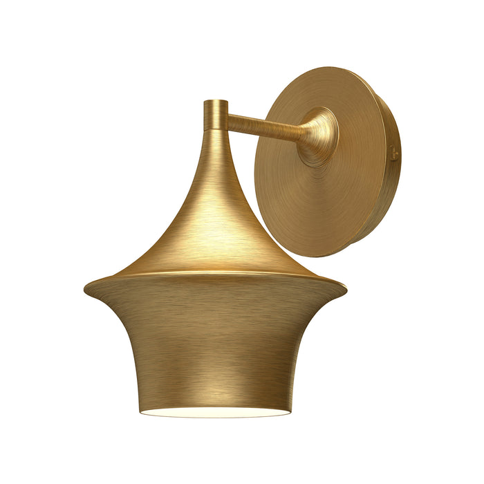 Emiko One Light Vanity Brushed Gold-Sconces-Alora-Lighting Design Store