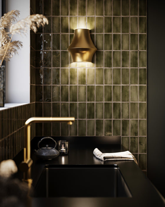 Emiko One Light Vanity Brushed Gold-Sconces-Alora-Lighting Design Store