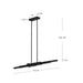 Enzo LED Linear Pendant Black-Linear/Island-Kuzco Lighting-Lighting Design Store