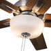 Erikson 52"Ceiling Fan Brushed Nickel-Fans-Kuzco Lighting-Lighting Design Store