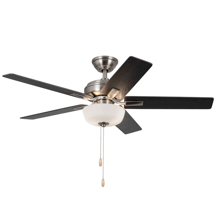 Erikson 52"Ceiling Fan Brushed Nickel-Fans-Kuzco Lighting-Lighting Design Store