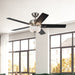 Erikson 52"Ceiling Fan Brushed Nickel-Fans-Kuzco Lighting-Lighting Design Store