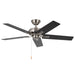 Erikson 52"Ceiling Fan Brushed Nickel-Fans-Kuzco Lighting-Lighting Design Store