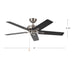 Erikson 52"Ceiling Fan White-Fans-Kuzco Lighting-Lighting Design Store